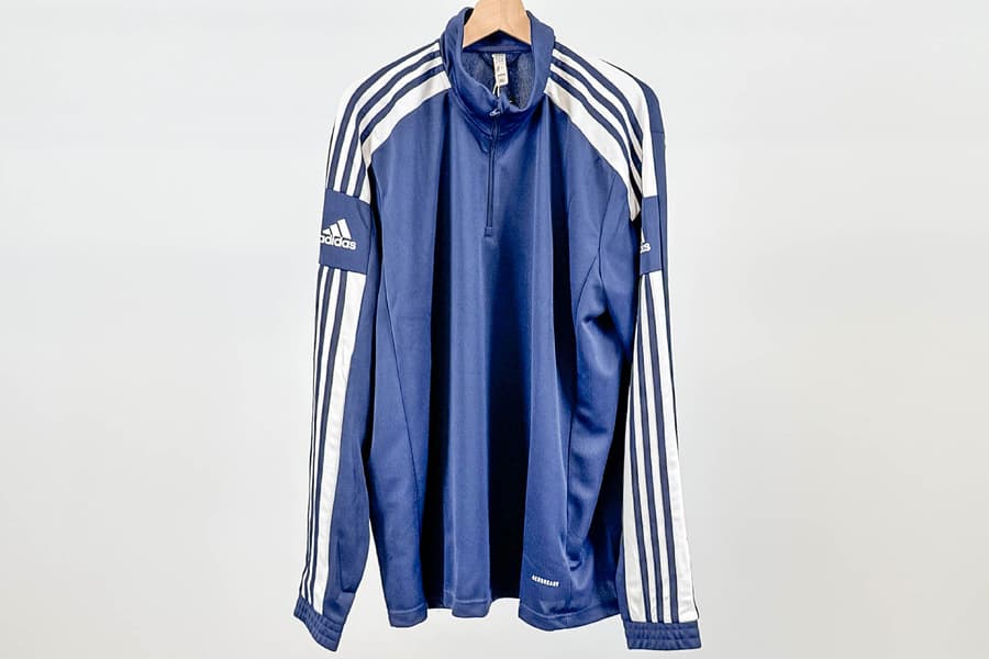 adidas Trainingsoberteil Squadra 21 dunkelblau/weiß, Gr. XL
